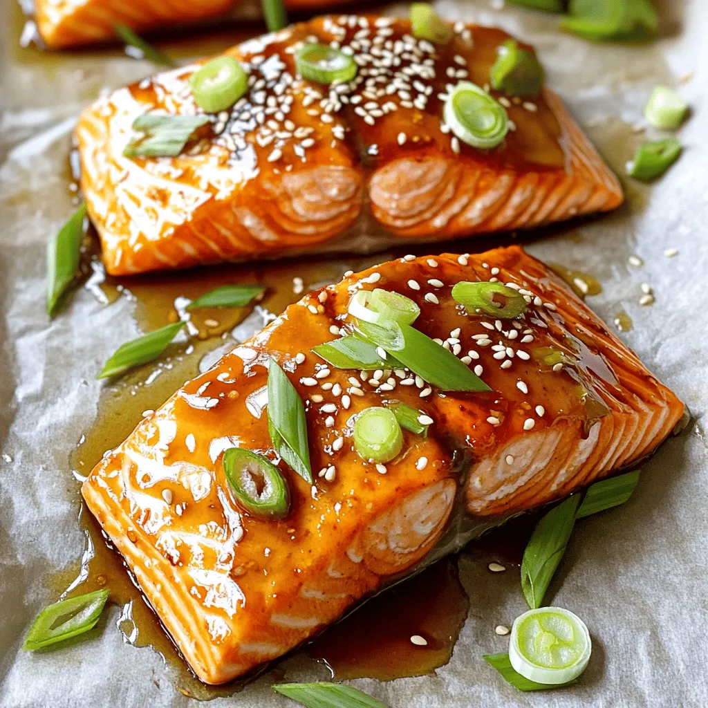 Honey Garlic Glazed Salmon Flavorful and Easy Recipe