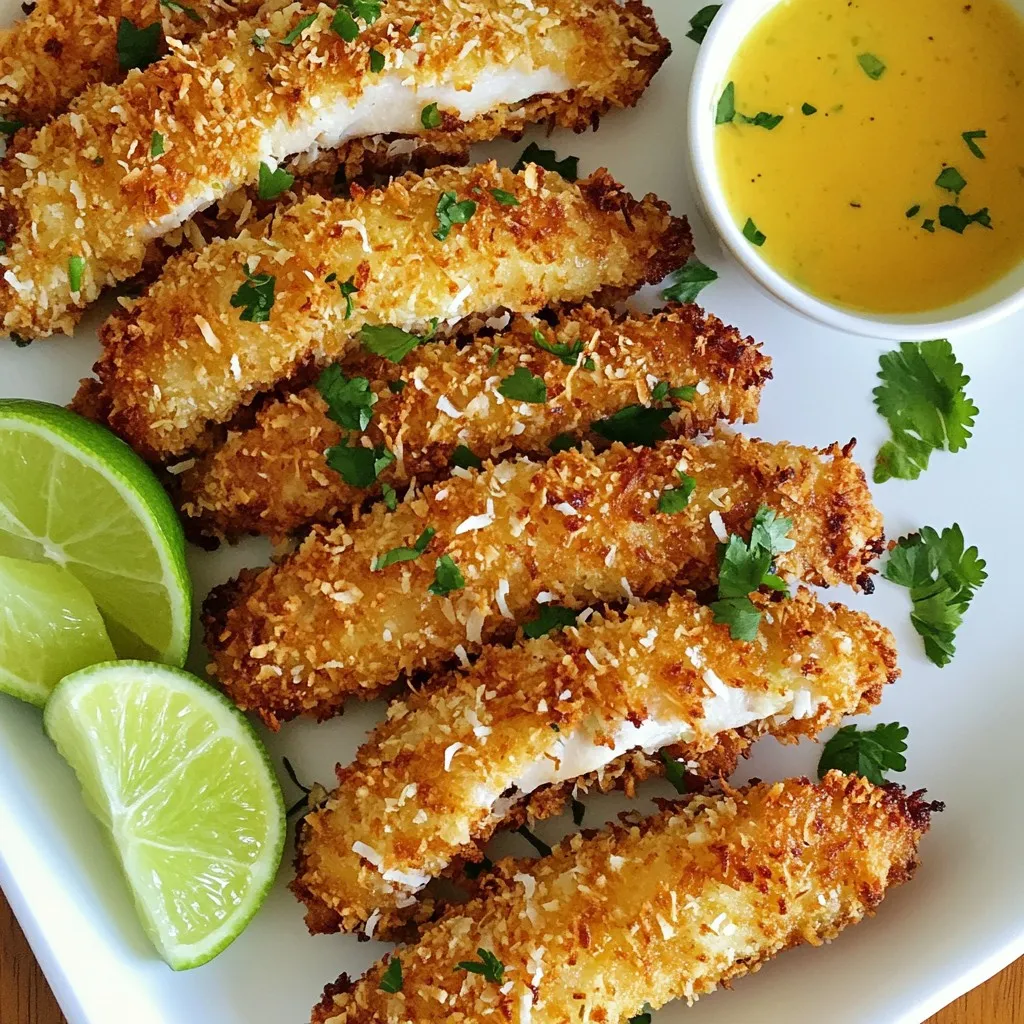Crispy Coconut Chicken Strips Flavorful and Easy Recipe