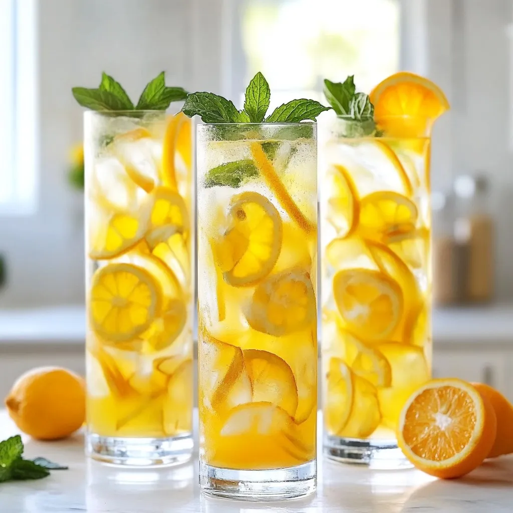 Winter Gin Elderflower Cocktail Refreshing and Bright