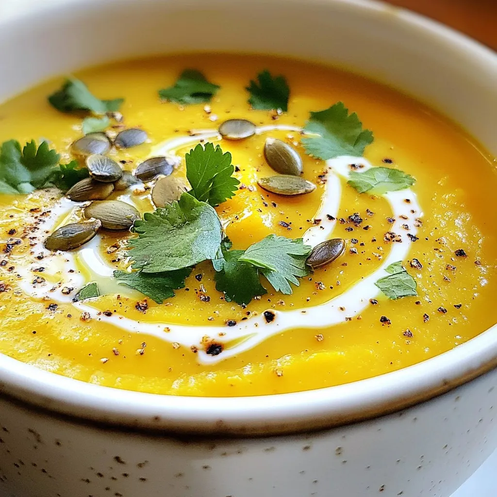 Roasted Butternut Squash Soup Flavorful Comfort Dish