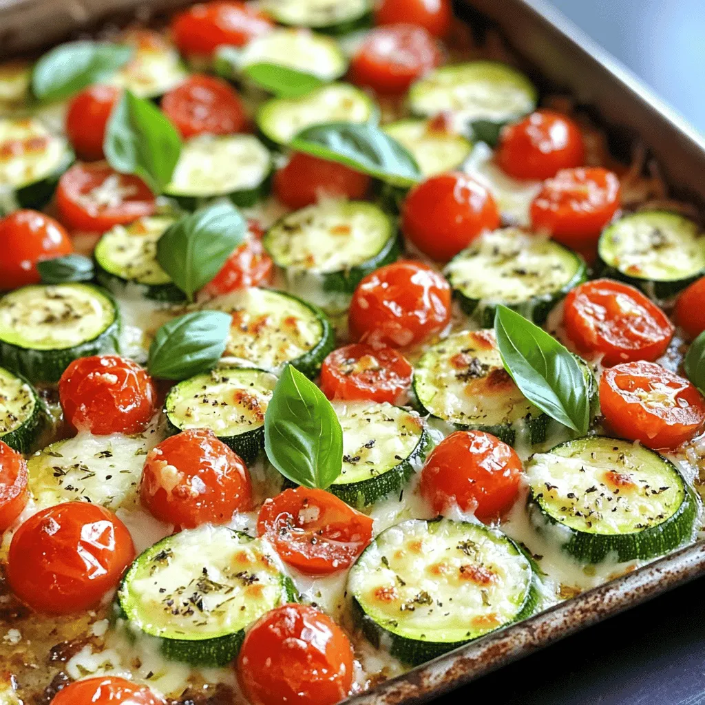 One Pan Zucchini Parmesan Easy and Flavorful Dish