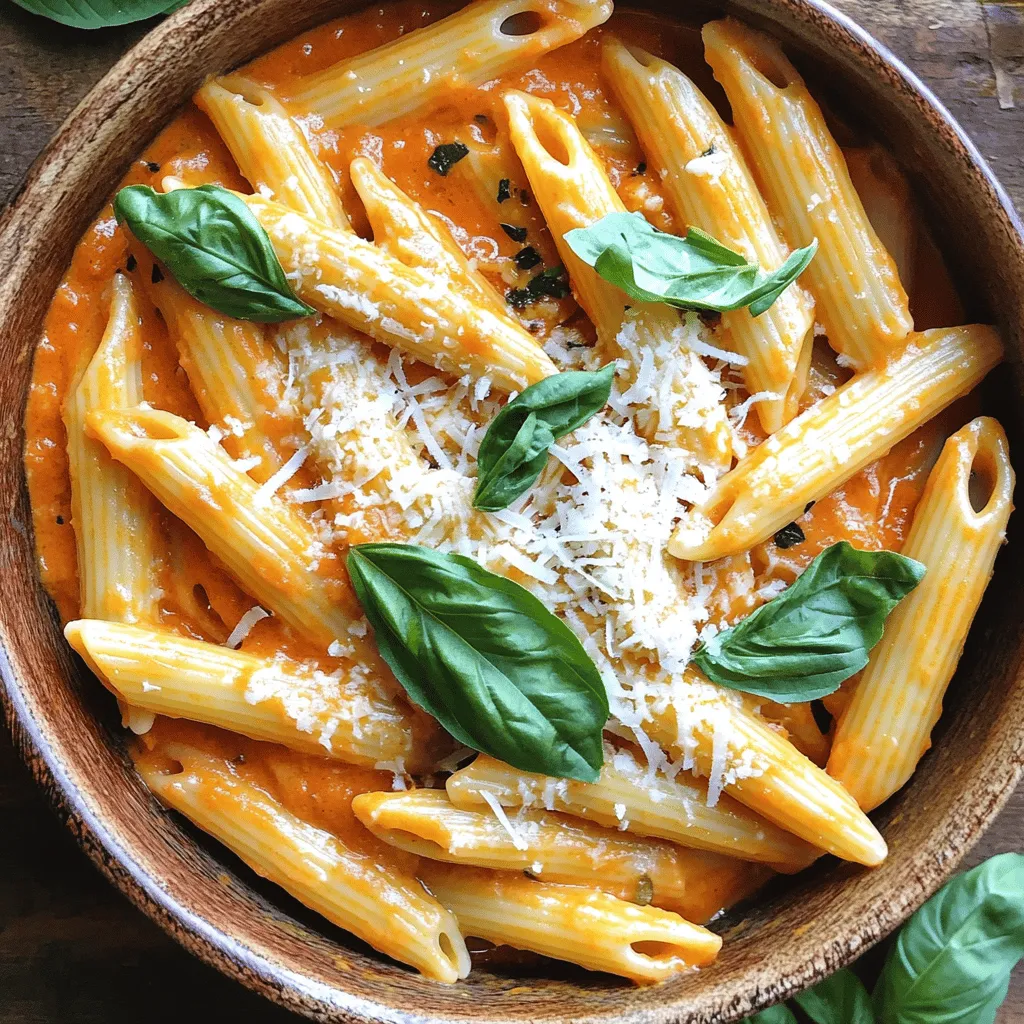 One Pot Creamy Tomato Pasta Simple and Tasty Dish