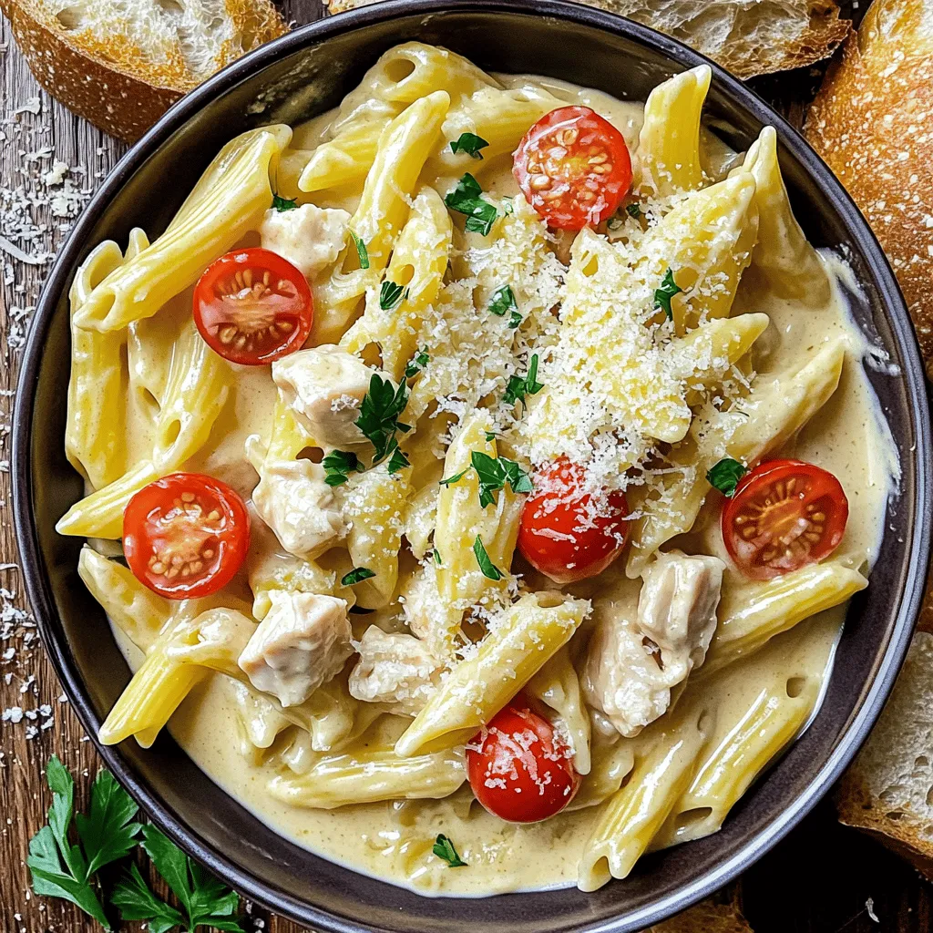Creamy Chicken Ranch Pasta Simple and Delicious Meal