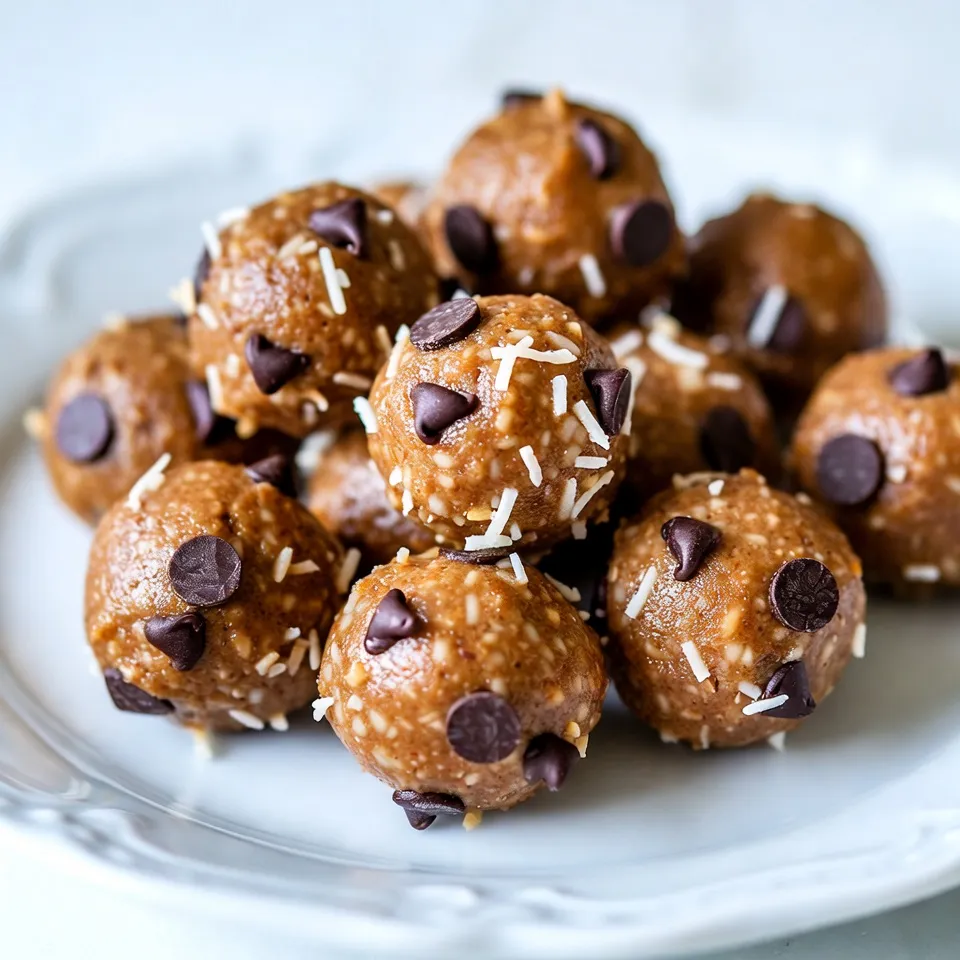 Coconut Almond Joy Energy Bites Easy and Tasty Snack