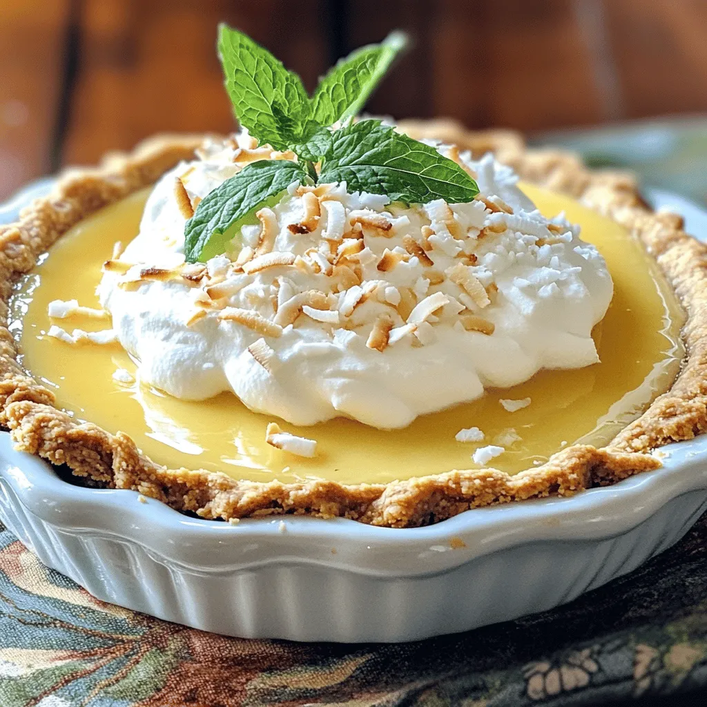 Coconut Cream Pie Delightful and Easy Recipe Guide