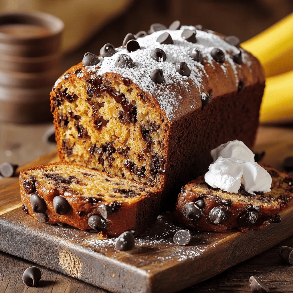 Chocolate Chip Banana Bread Simple and Delicious Treat