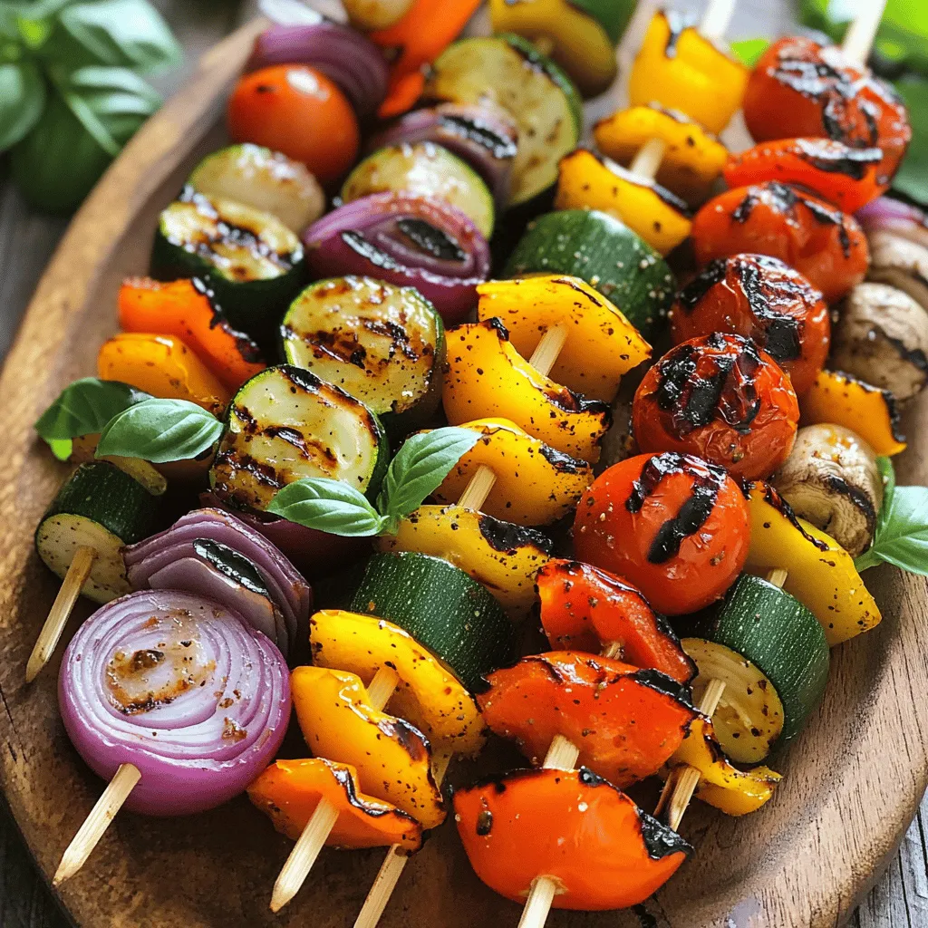 Grilled Vegetable Skewers Flavorful and Easy Recipe