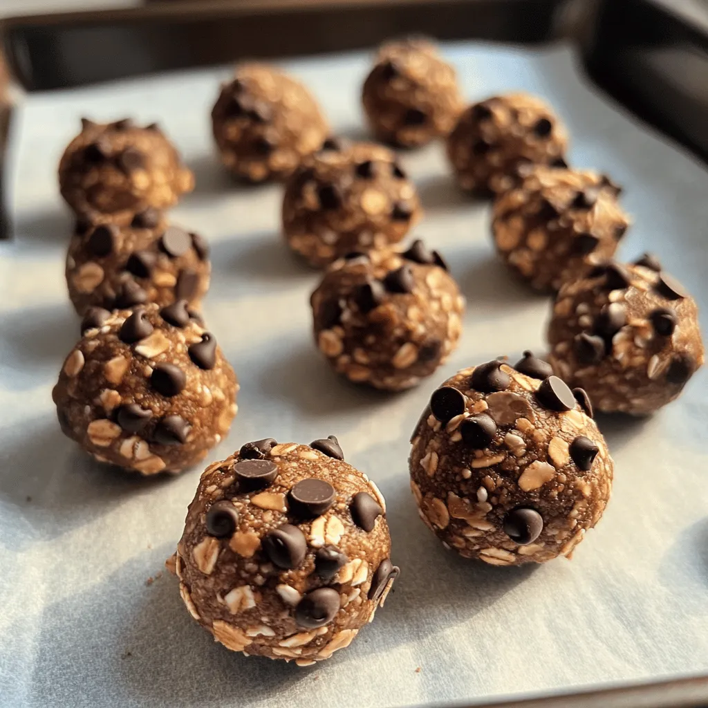 Peanut Butter Chocolate Energy Bites Simple Recipe