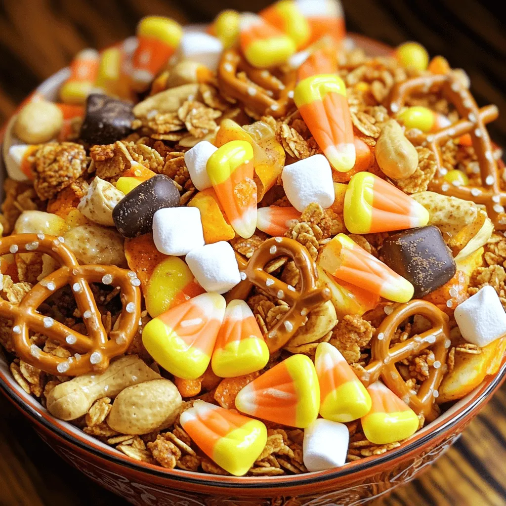 Candy Corn Snack Mix Tasty Fall Treat for Everyone