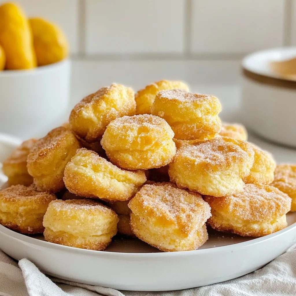 Baked Churro Bites Delightful Sweet Treat for Snacks
