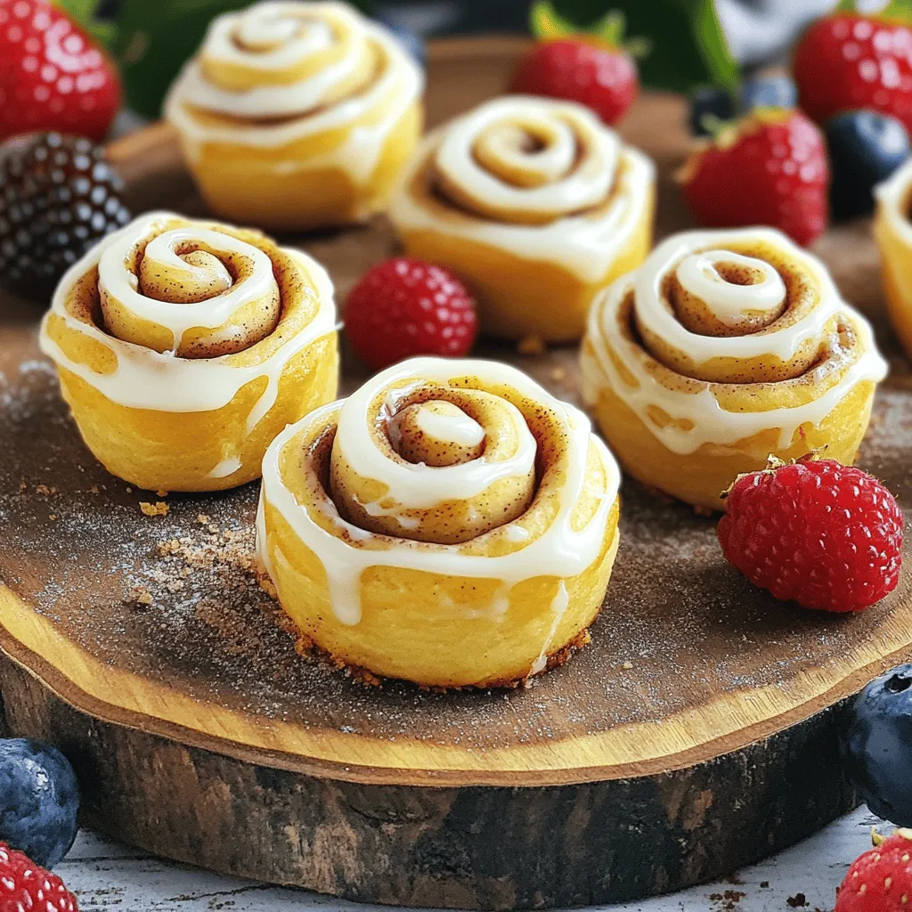 Mini Cinnamon Roll Bites Tasty and Easy Treat