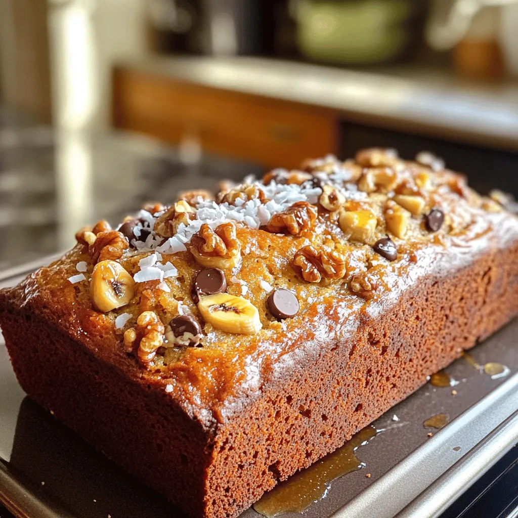 Chunky Monkey Banana Bread Simple and Tasty Recipe