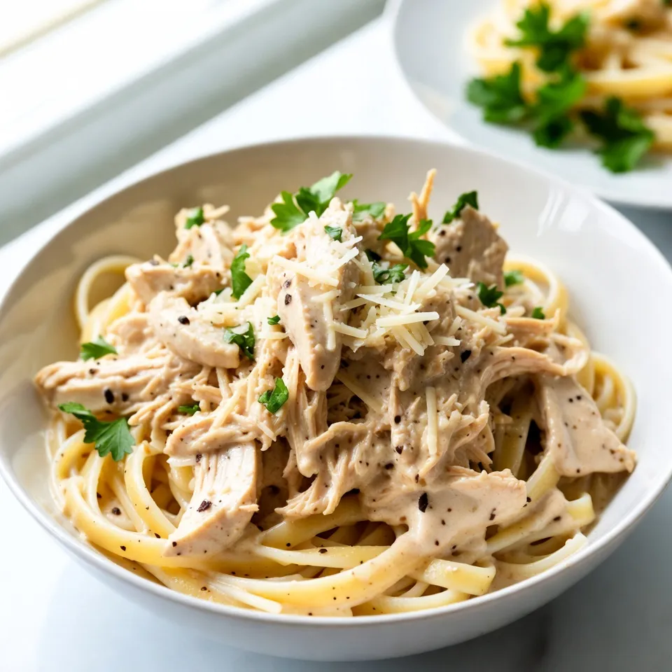 Slow Cooker Chicken Alfredo Flavorful and Simple Meal