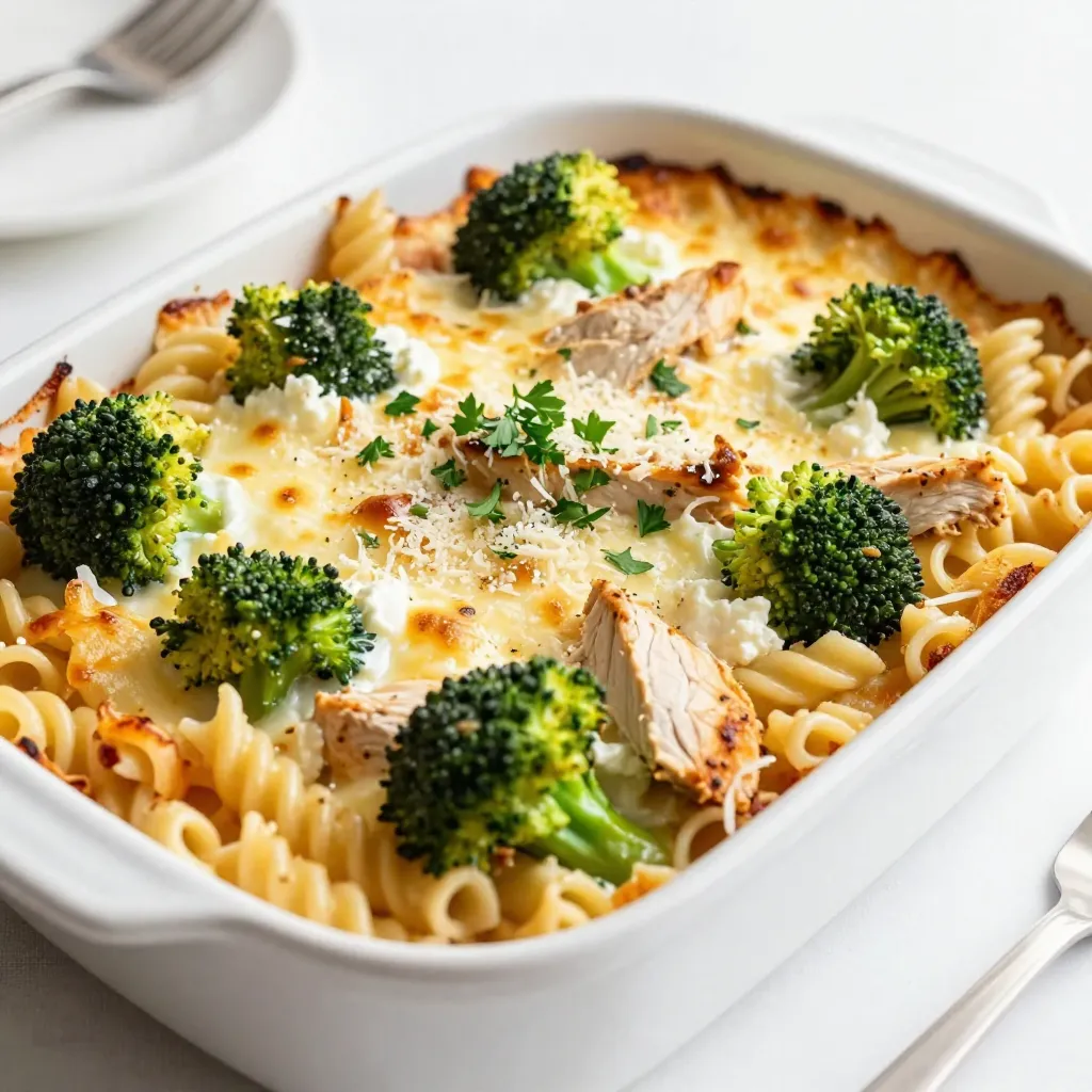 Chicken Broccoli Pasta Bake Simple and Satisfying Meal