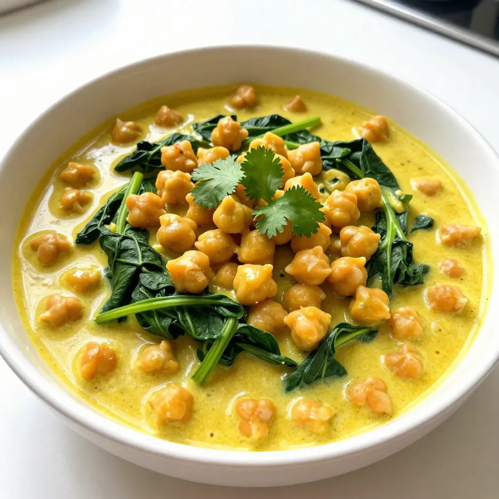 Coconut Curry Chickpeas Flavorful Vegan Delight
