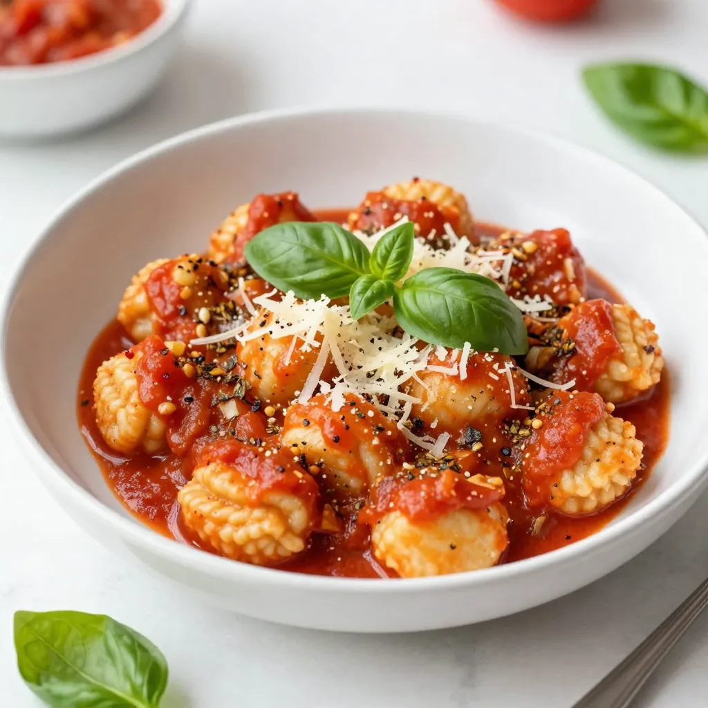 Creamy Tomato Basil Gnocchi Simple and Tasty Recipe