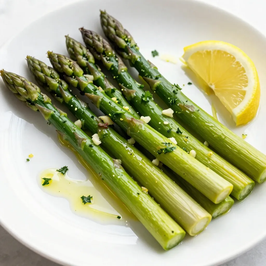 Lemon Garlic Asparagus Flavorful and Simple Recipe