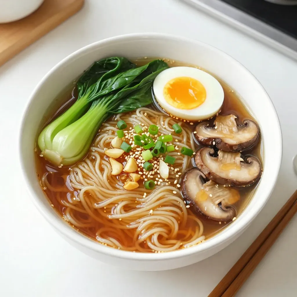 Honey Garlic Ramen Flavorful and Easy Dinner Recipe
