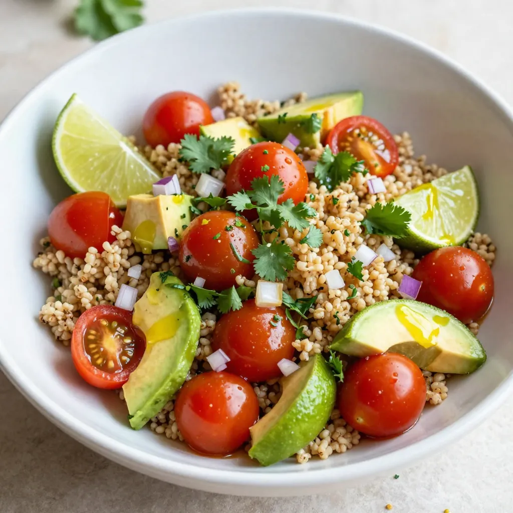 Cilantro Lime Quinoa Flavorful and Fresh Dish