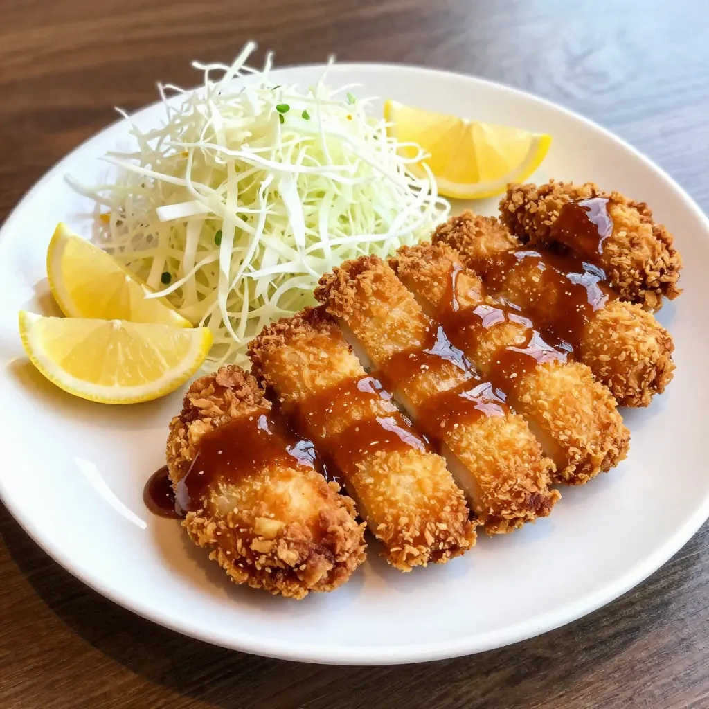 Japanese Chicken Katsu Delight Simple and Tasty Meal