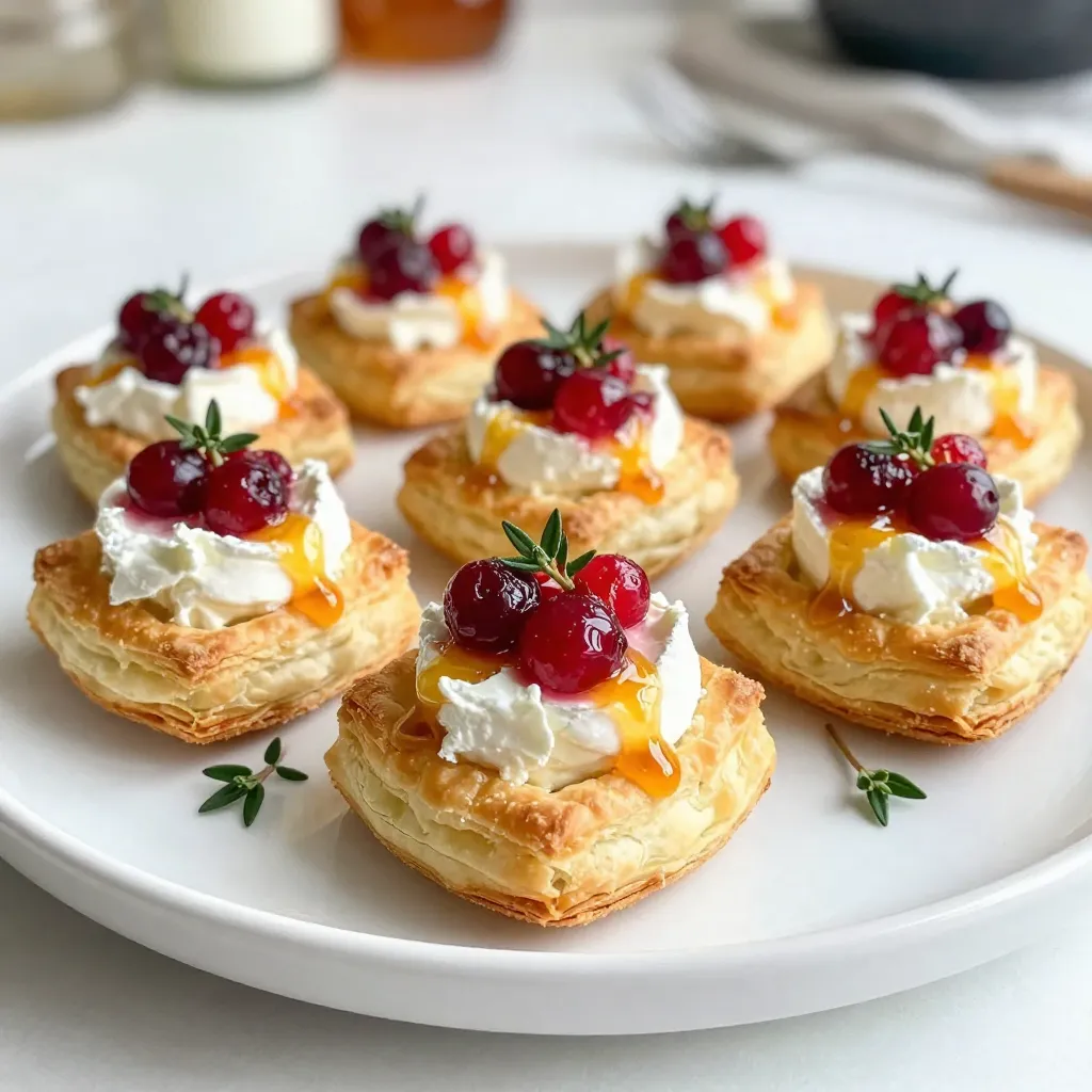 Cranberry Orange Brie Bites Tasty Holiday Appetizer