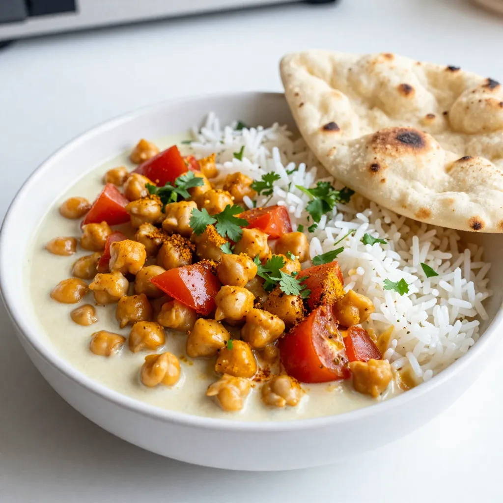 Vegan Chickpea Tikka Masala Flavorful and Easy Recipe