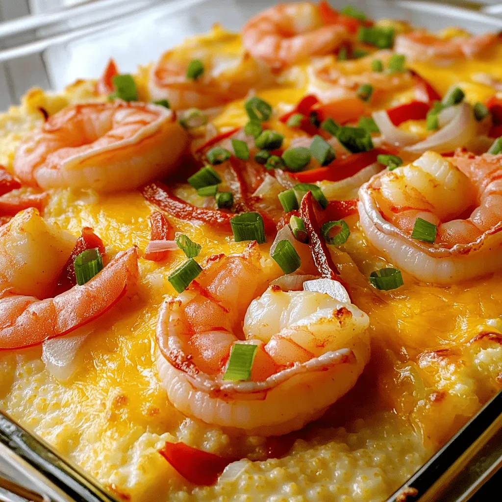 Savory Shrimp and Grits Casserole Delicious Comfort Dish
