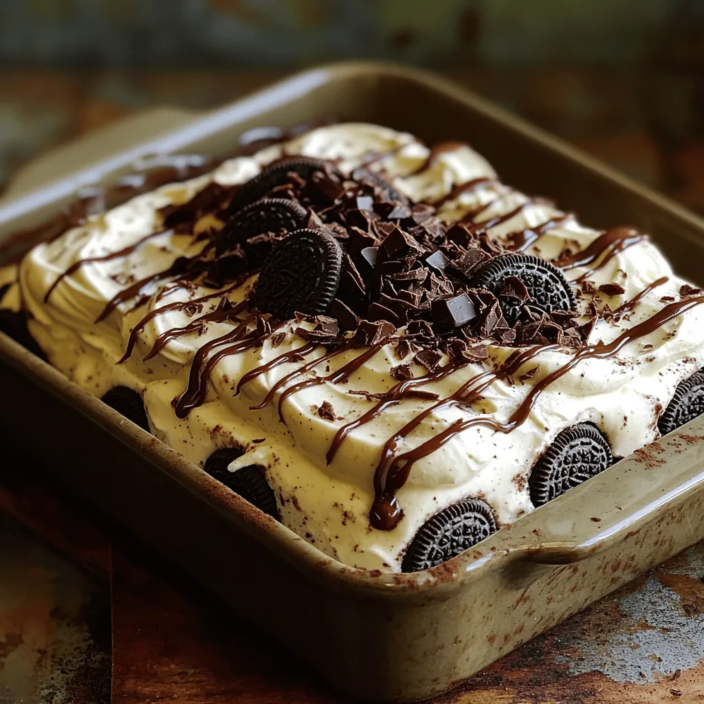 Mocha Oreo Icebox Cake Delicious and Easy Recipe