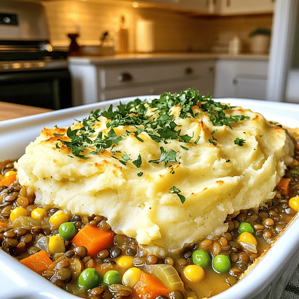 Vegan Lentil Shepherd’s Pie Easy and Flavorful Recipe