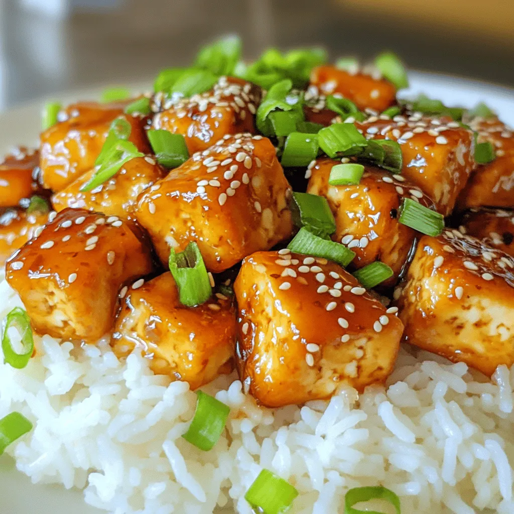 Crispy Honey Garlic Tofu Simple and Quick Recipe