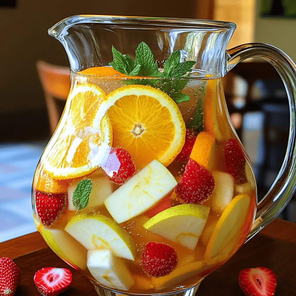 White Sangria Refreshing and Fruity Recipe Guide