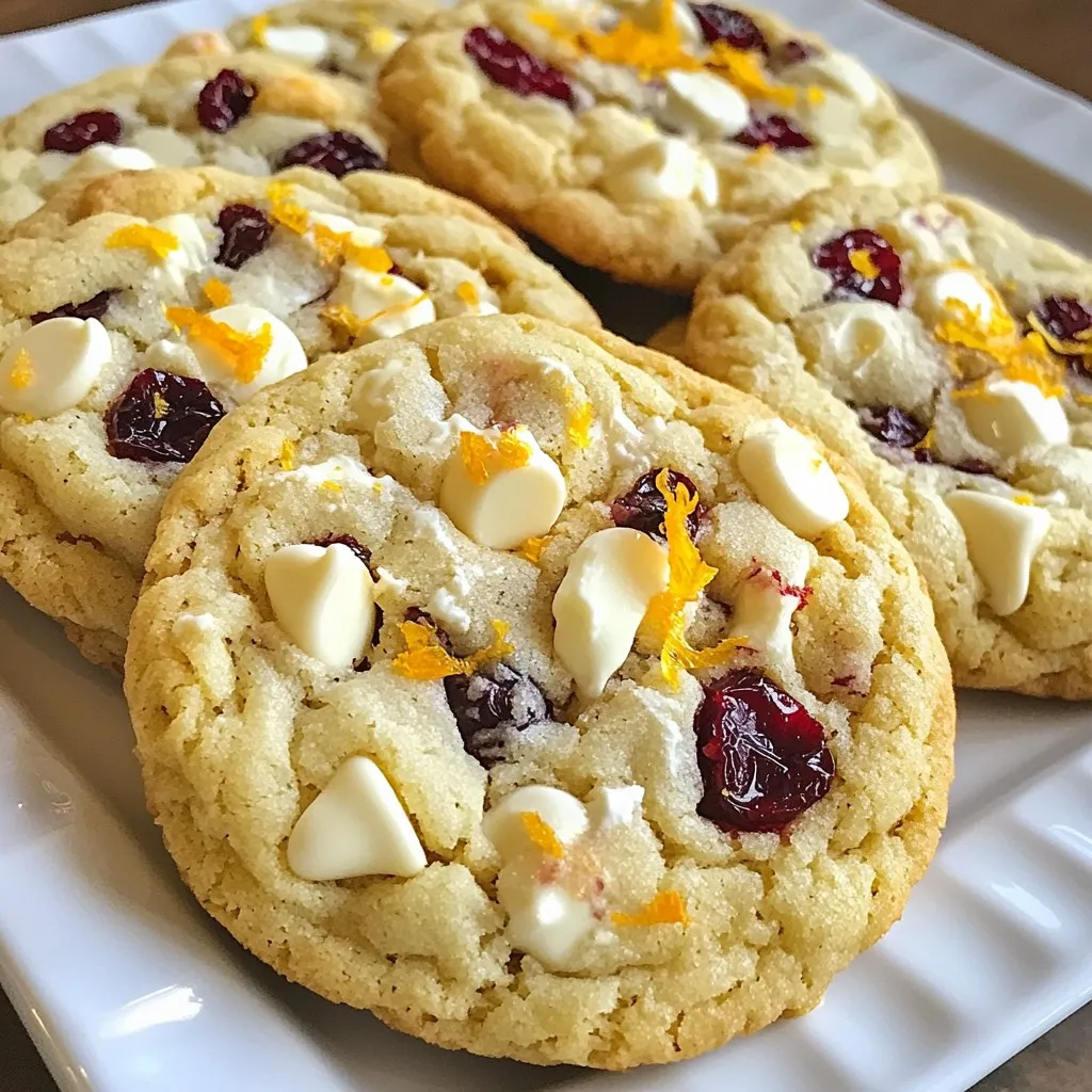 White Chocolate Cranberry Cookies Irresistible Treat