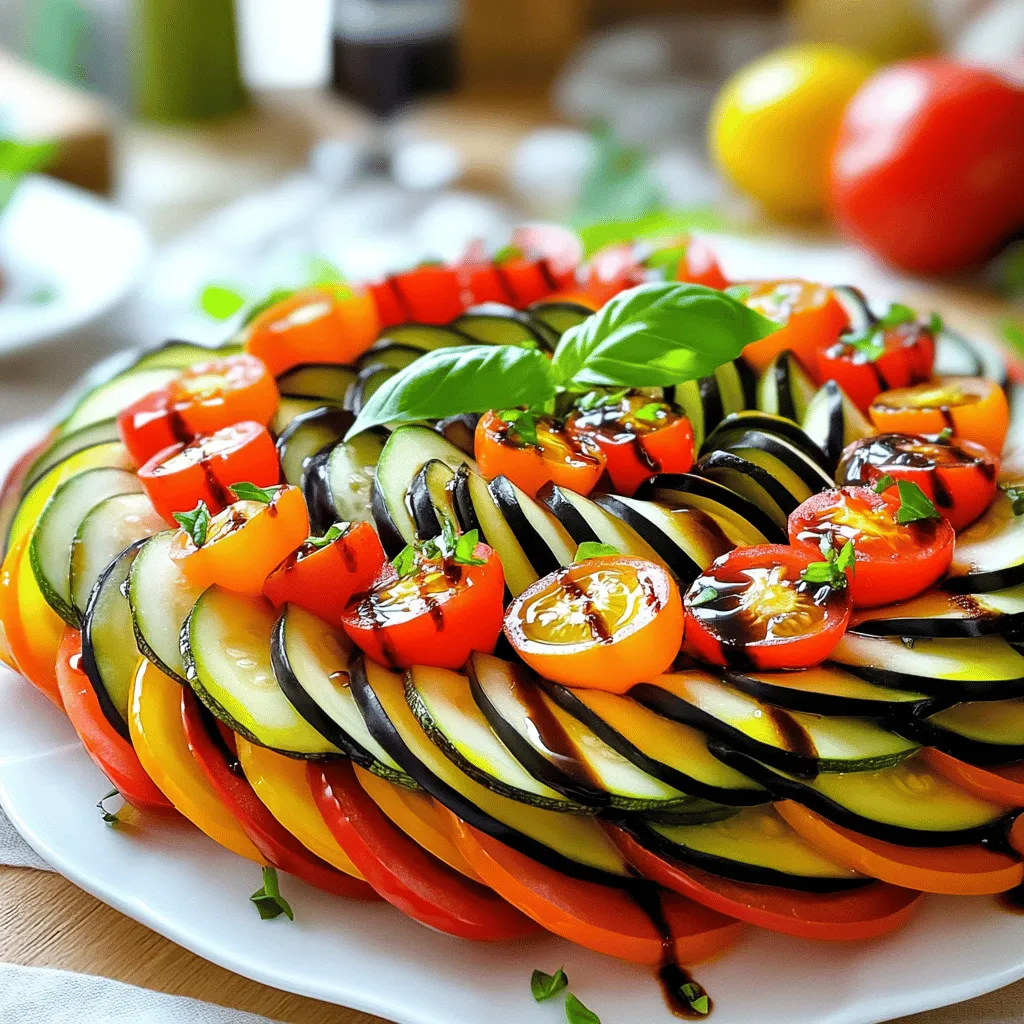 Baked Ratatouille Flavorful and Colorful Dish