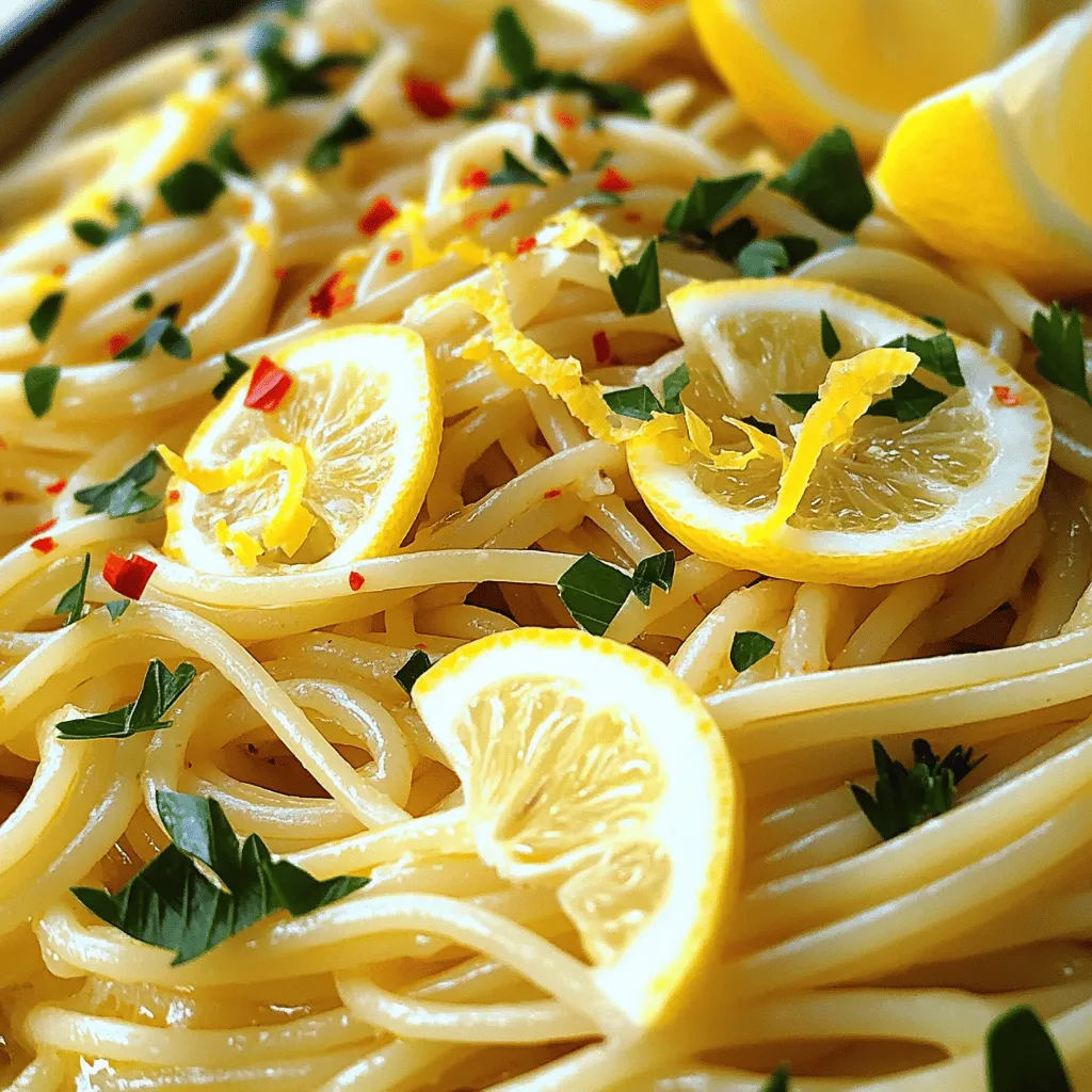 Spaghetti Aglio e Olio Simple and Quick Delight