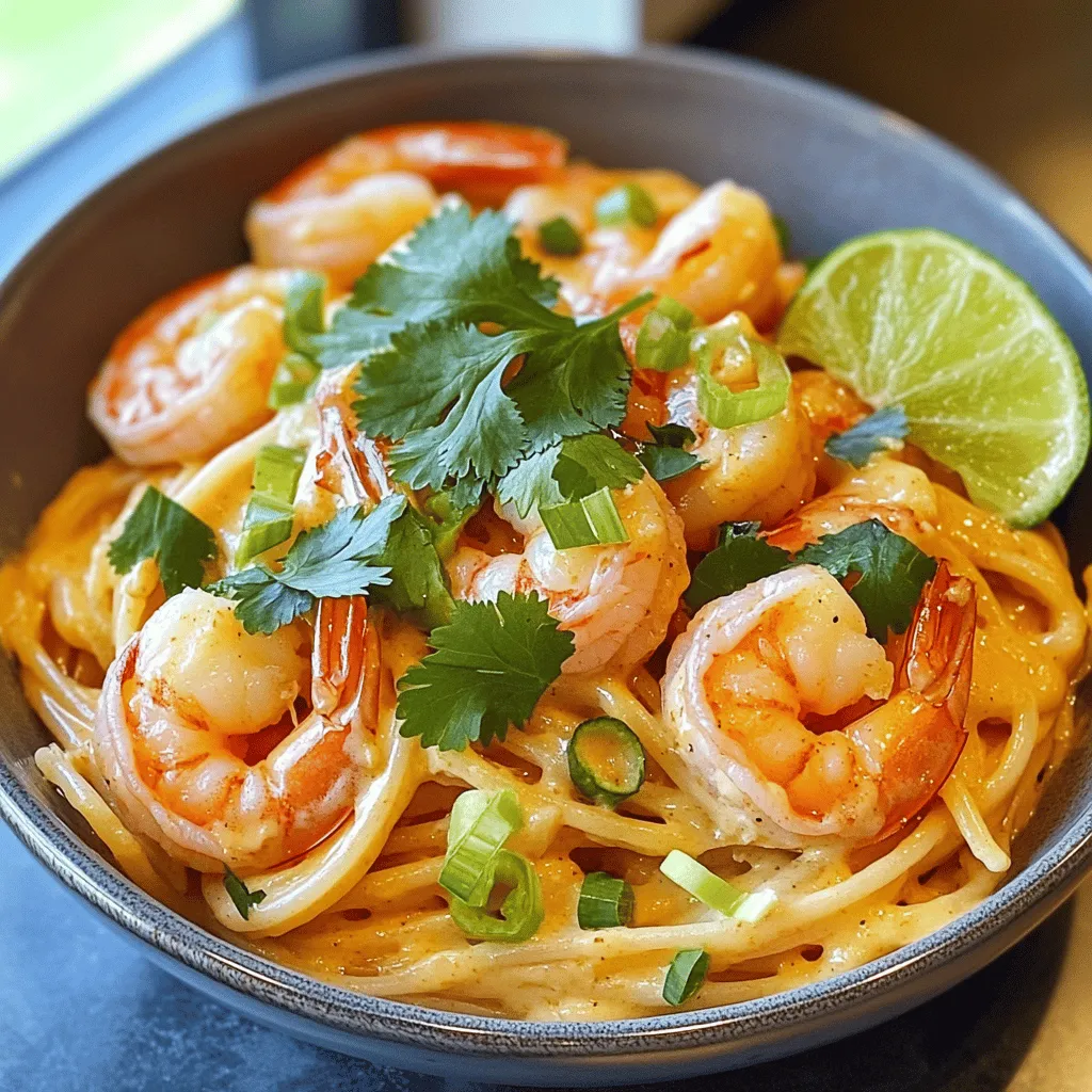 Bang Bang Shrimp Pasta Easy and Quick Dinner Option