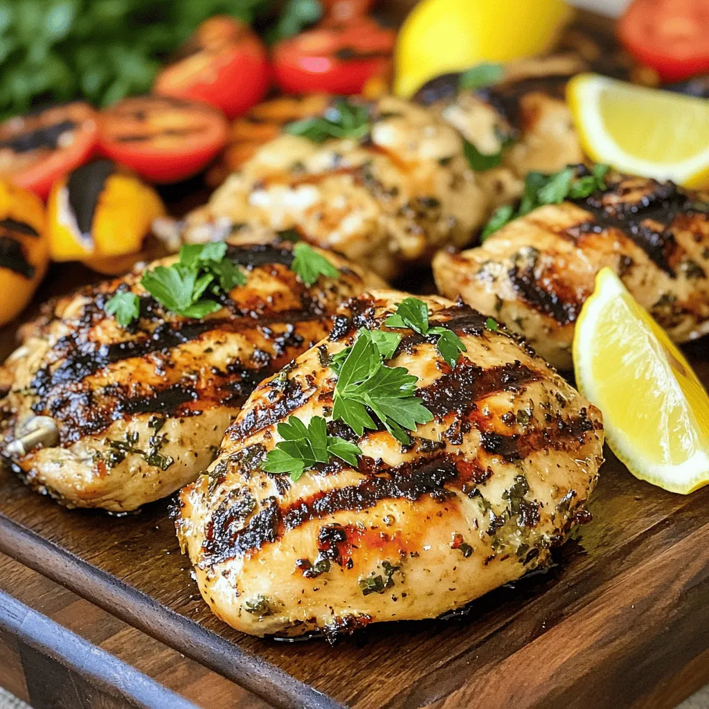 Lemon Herb Grilled Chicken Flavorful Summer Delight