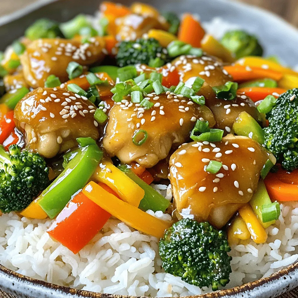 Honey Garlic Chicken Stir-Fry Flavorful Dinner Idea