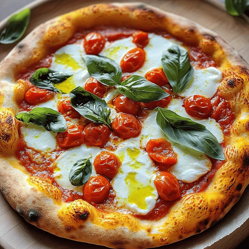 Margherita Pizza Simple and Flavorful Homemade Dish