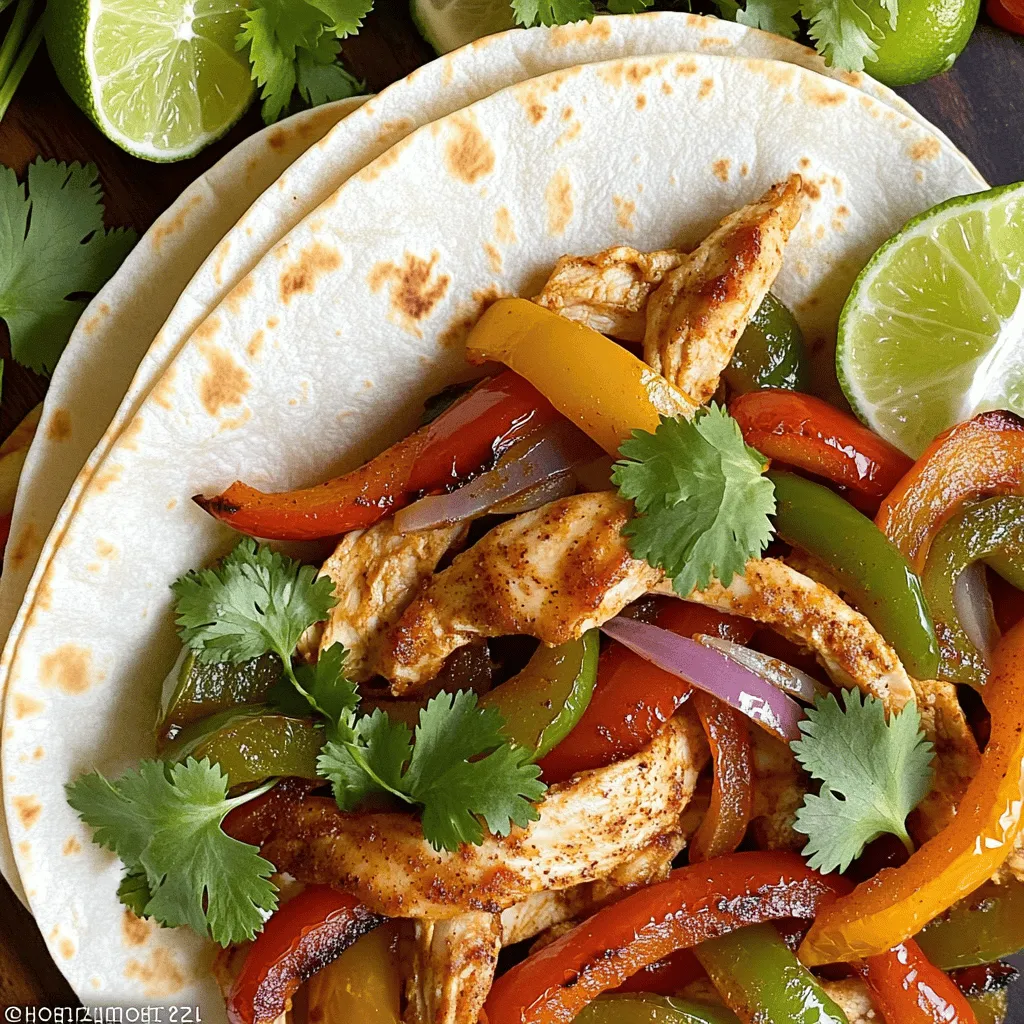 Oven-Baked Chicken Fajitas Flavorful and Easy Meal