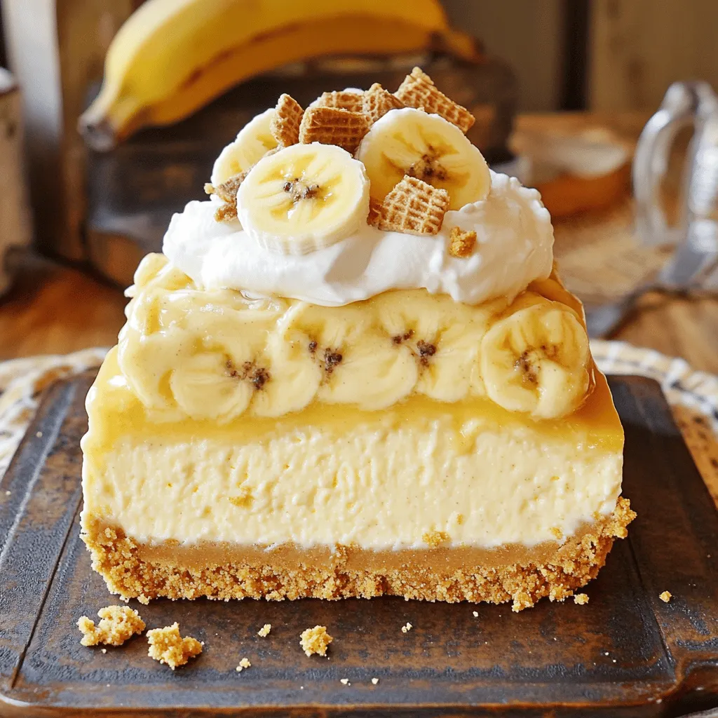 Banana Pudding Cheesecake Irresistible Creamy Delight