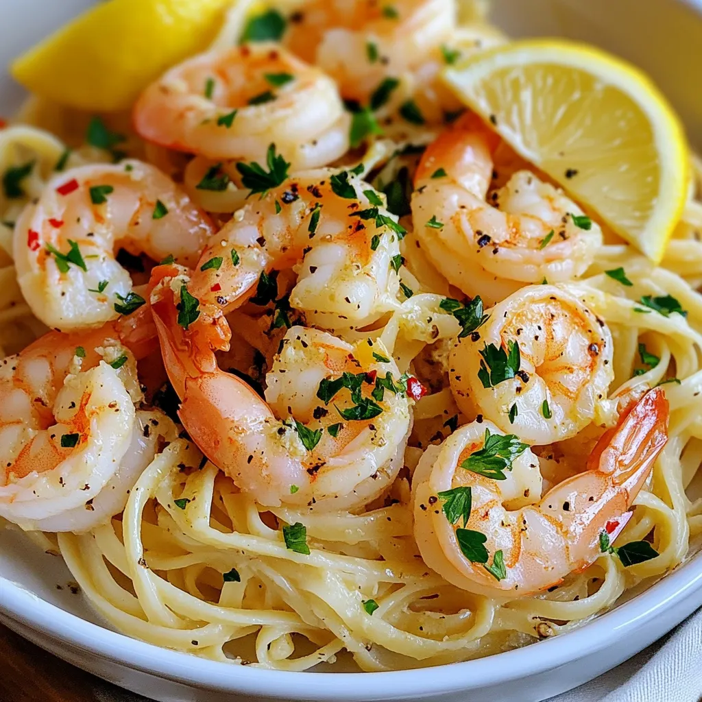 Garlic Butter Shrimp Scampi Flavorful Dinner Delight
