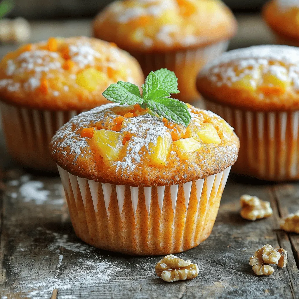 Carrot Cake Muffins Delightful and Easy Recipe