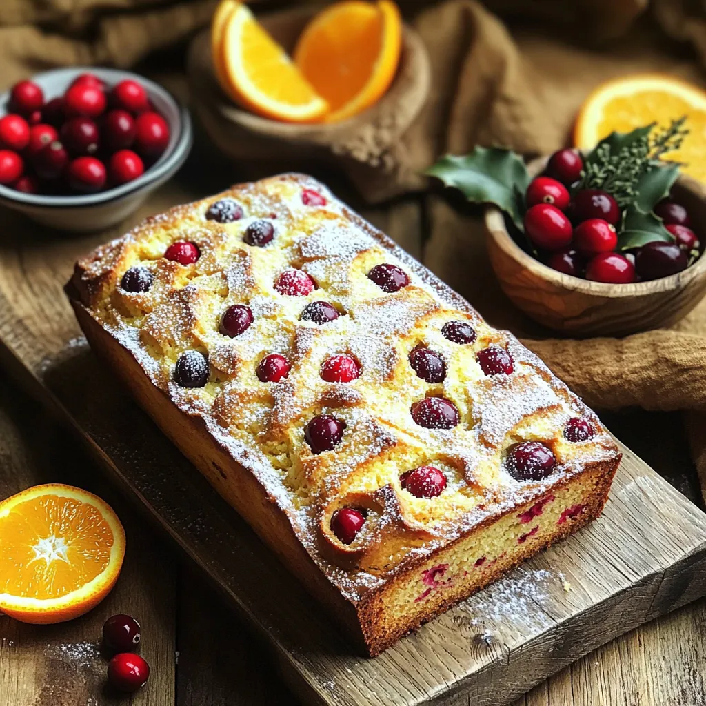 Cranberry Orange Loaf Cake Simple and Tasty Recipe