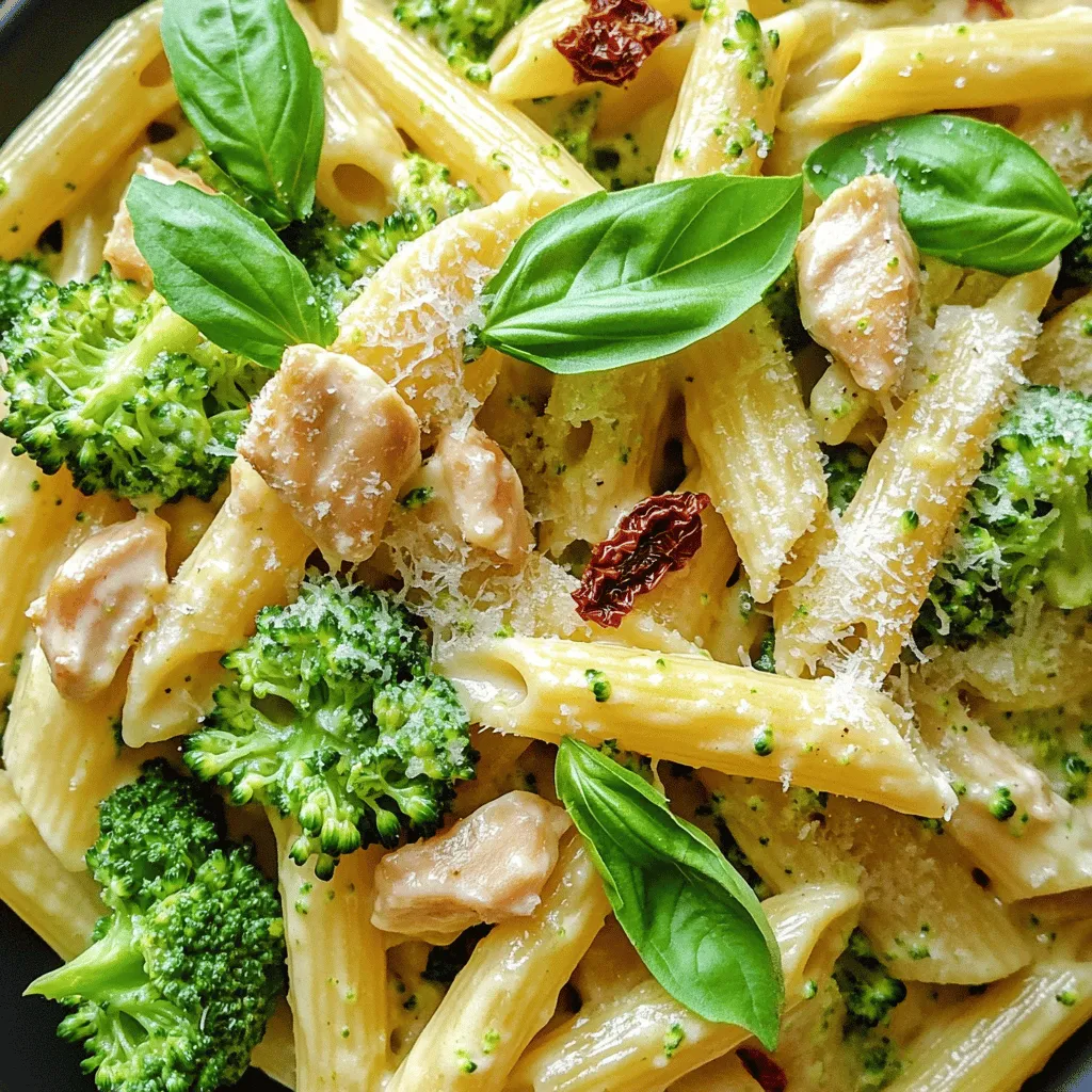 Creamy Broccoli Chicken Penne Simple Dinner Delight