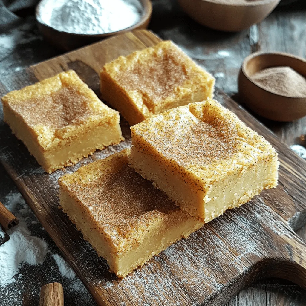 Snickerdoodle Blondies Delightful and Easy Dessert Recipe