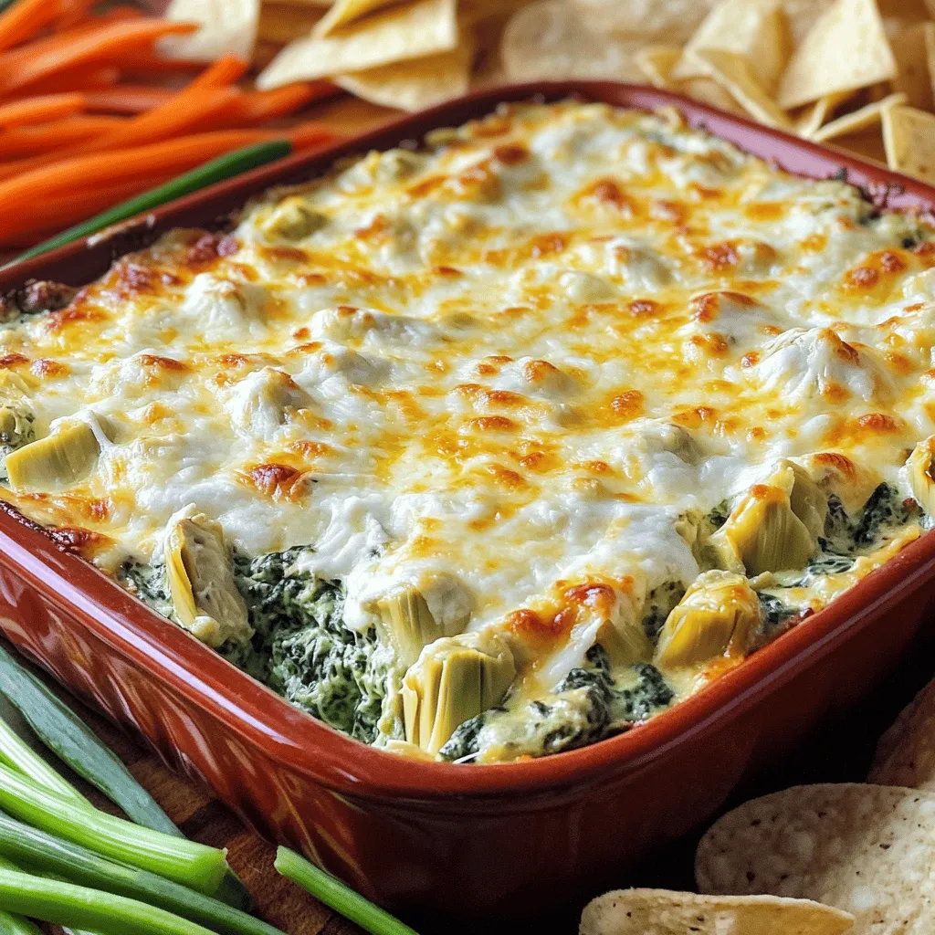 Savory Spinach Artichoke Dip Easy and Flavorful Recipe