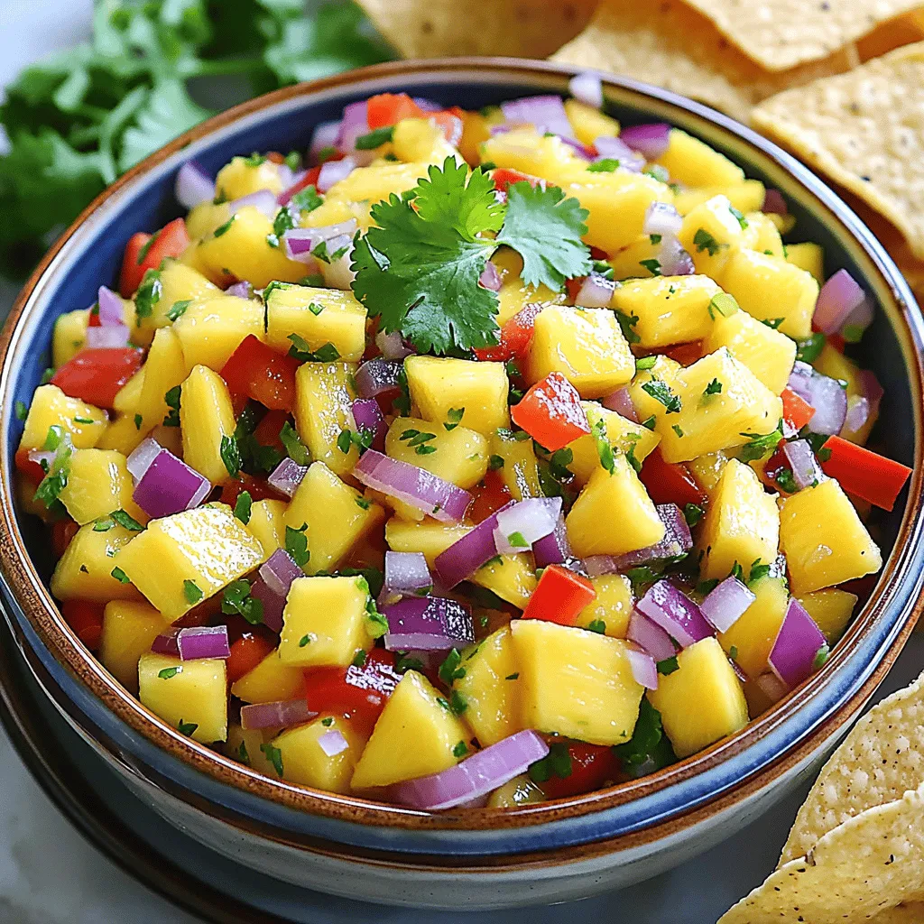 Tropical Mango Salsa Fresh and Flavorful Recipe