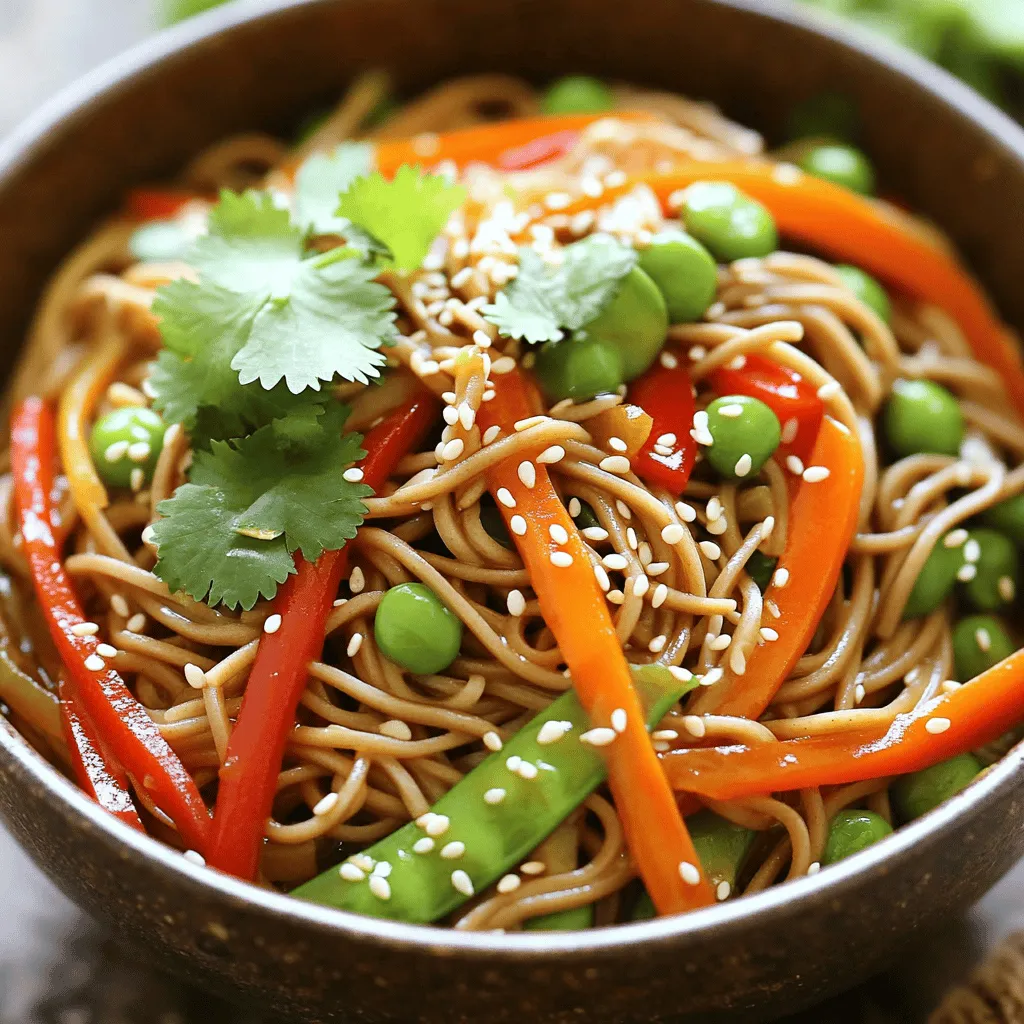 Ginger Sesame Noodles Flavorful and Easy Recipe