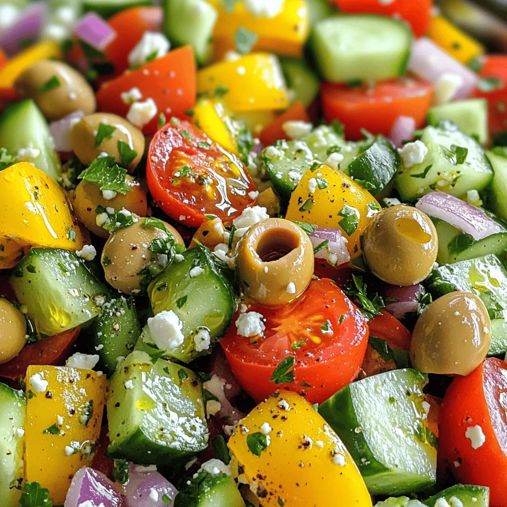 Healthy Greek Salad Fresh and Flavorful Recipe
