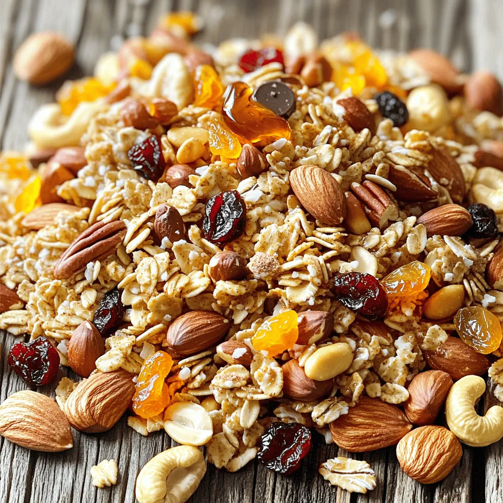 Honey Nut Snack Mix Quick and Flavorful Treat